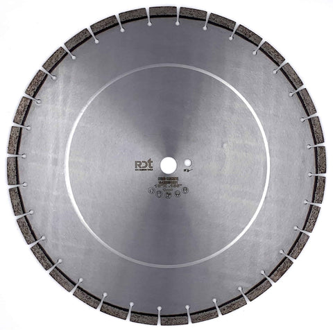 Professional Grade RDT Cured Diamond Concrete Saw Blades - Pro Series (Flat Saw)